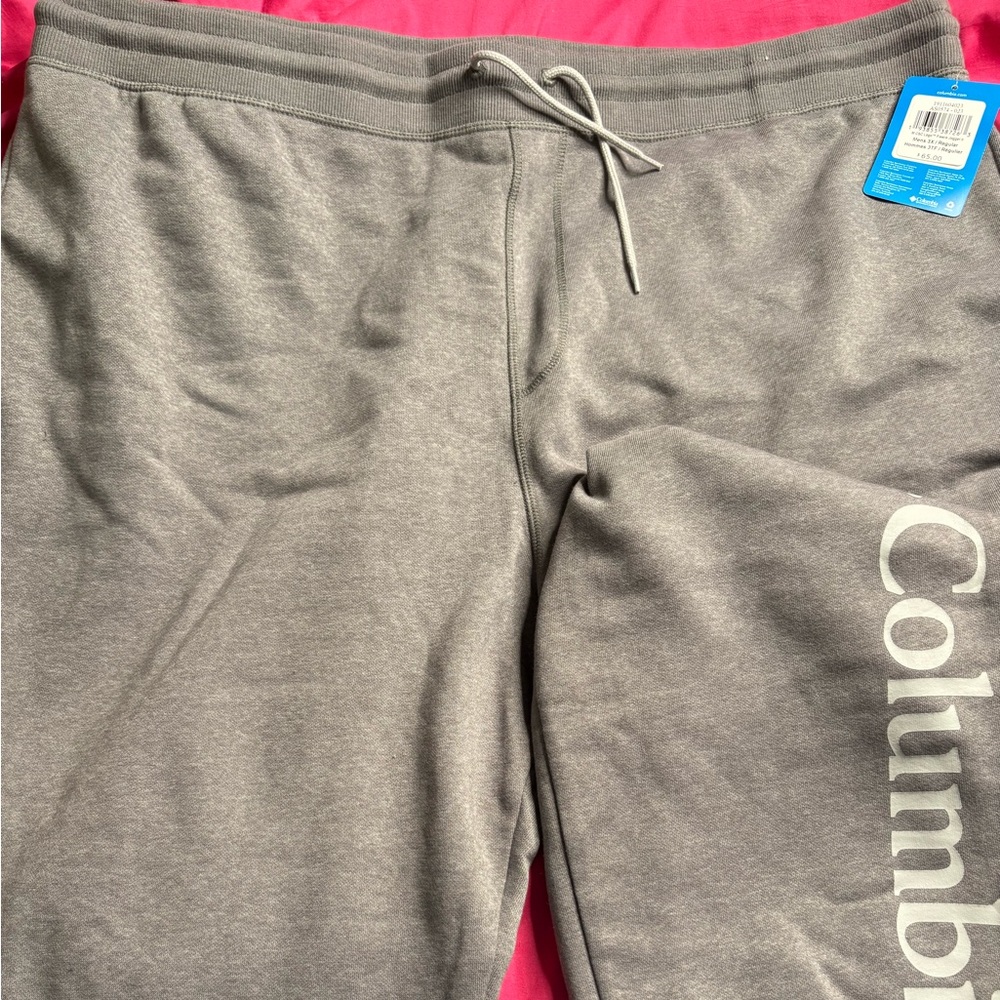 Men’s Columbia Gray Sweatpants with Side Logo